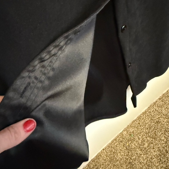 PL vintage Bill Blass Suede Button Up - Picture 3 of 4